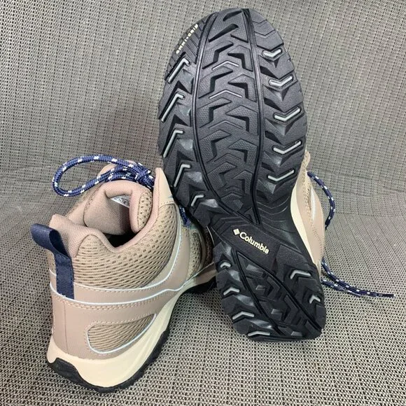 Columbia Granite Trail Womens Size 9.5W Beige Mid Waterproof Hiking Boots - Picture 7 of 8